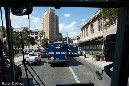 The View From the Front of The Bus!