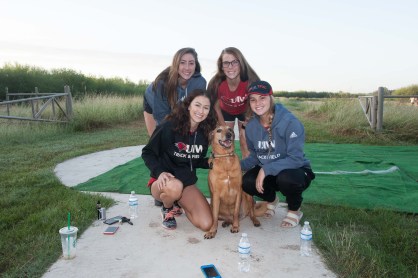 Red I swear there is a person inside that dog fur!!!